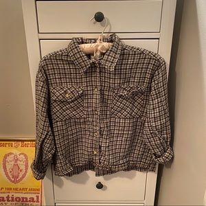 Vintage Fashion Bug 90s Flannel Button-Down Shirt
